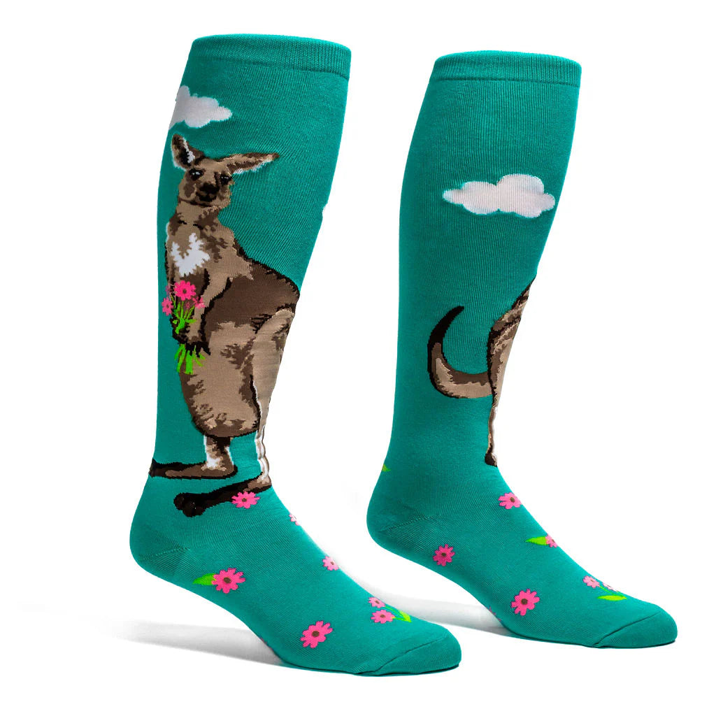 Sock It To Me - Socks Kangaroos Make Me Happy