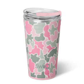Swig - Party Cup Blushing Camo 24 oz.