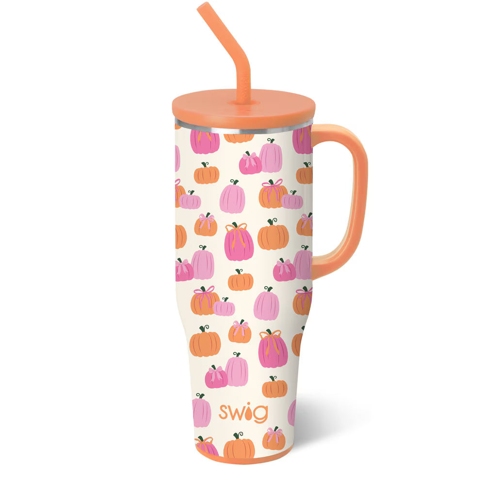 Swig - Mega Mug Pumpkins & Bows