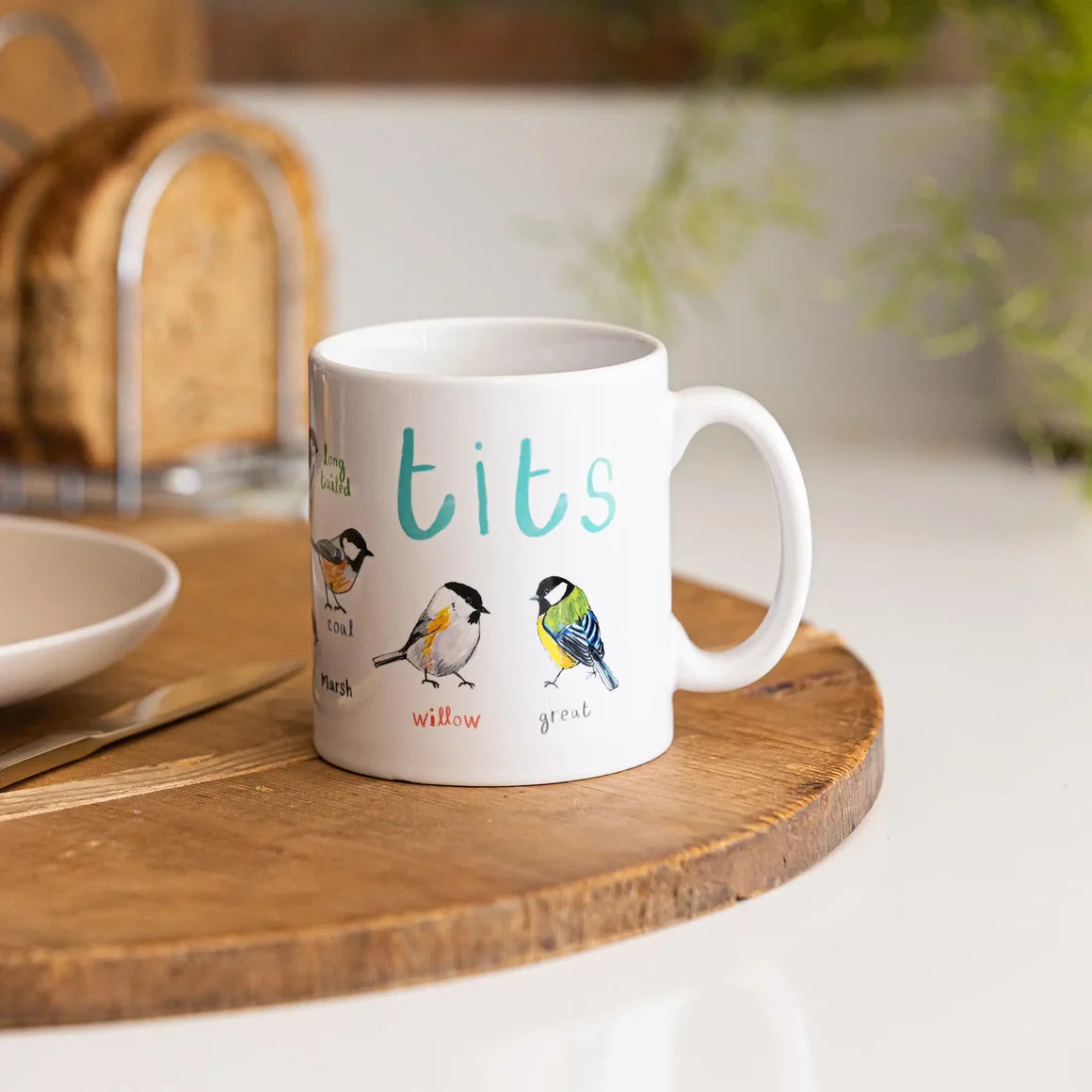 Mug Tits Bird Pun Fowl Language