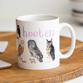 Fly Paper Products - Mug Hooters Bird Pun Owl Fowl Language