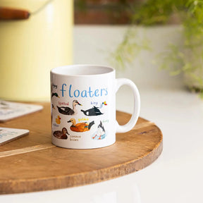 Fly Paper Products - Mug Floaters Bird Pun Duck Fowl Language