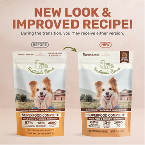Badlands Ranch - Superfood Complete Wild Fish & Turkey Gently Air-Dried Food