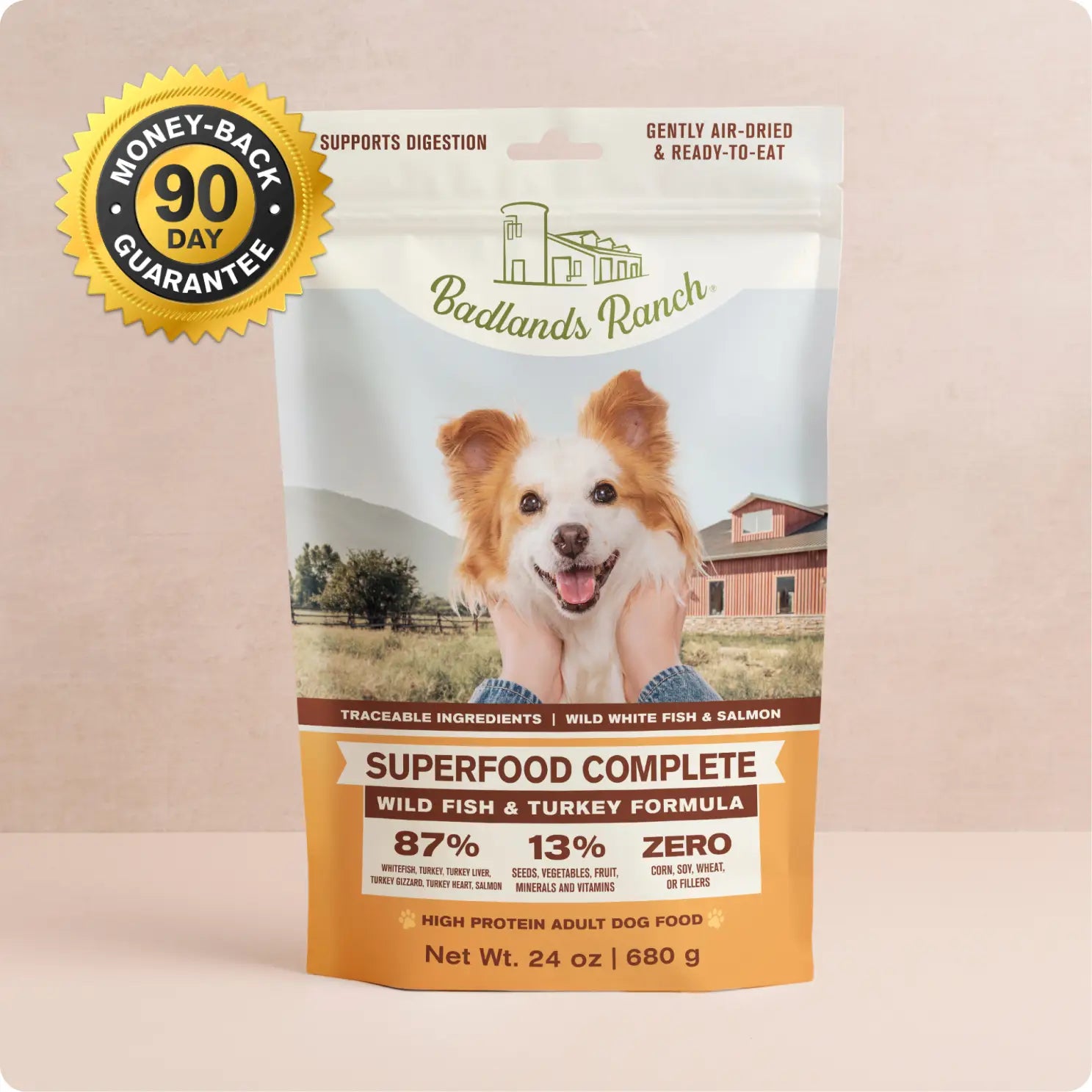 Badlands Ranch - Superfood Complete Wild Fish/ Turkey Adult Gently Air-Dried