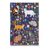 Naked Decor - Tea Towel Spring Kitty Cats
