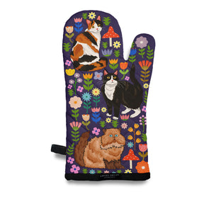 Naked Decor - Spring Kitty Oven Mitt