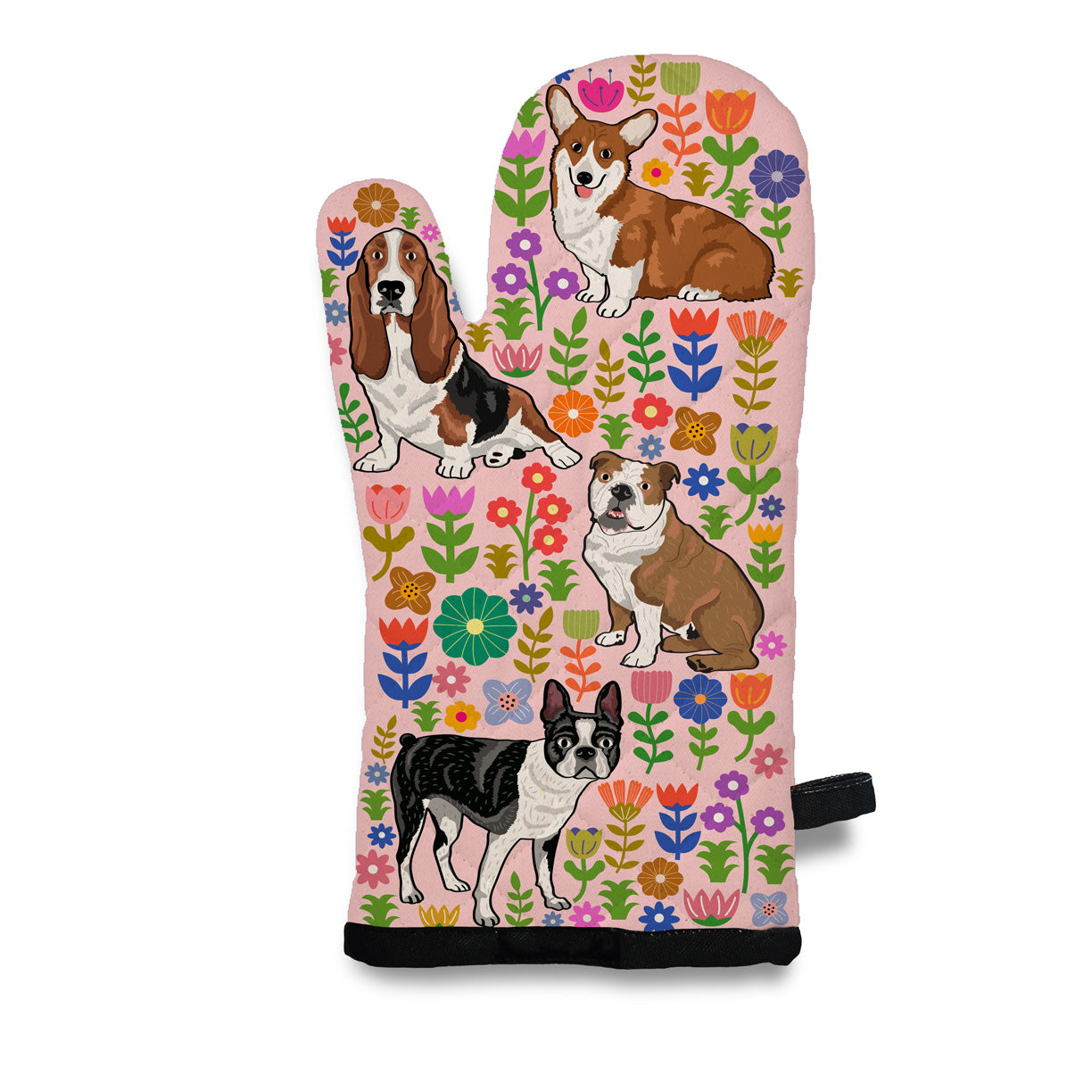 Naked Decor - Spring Puppies Oven Mitt