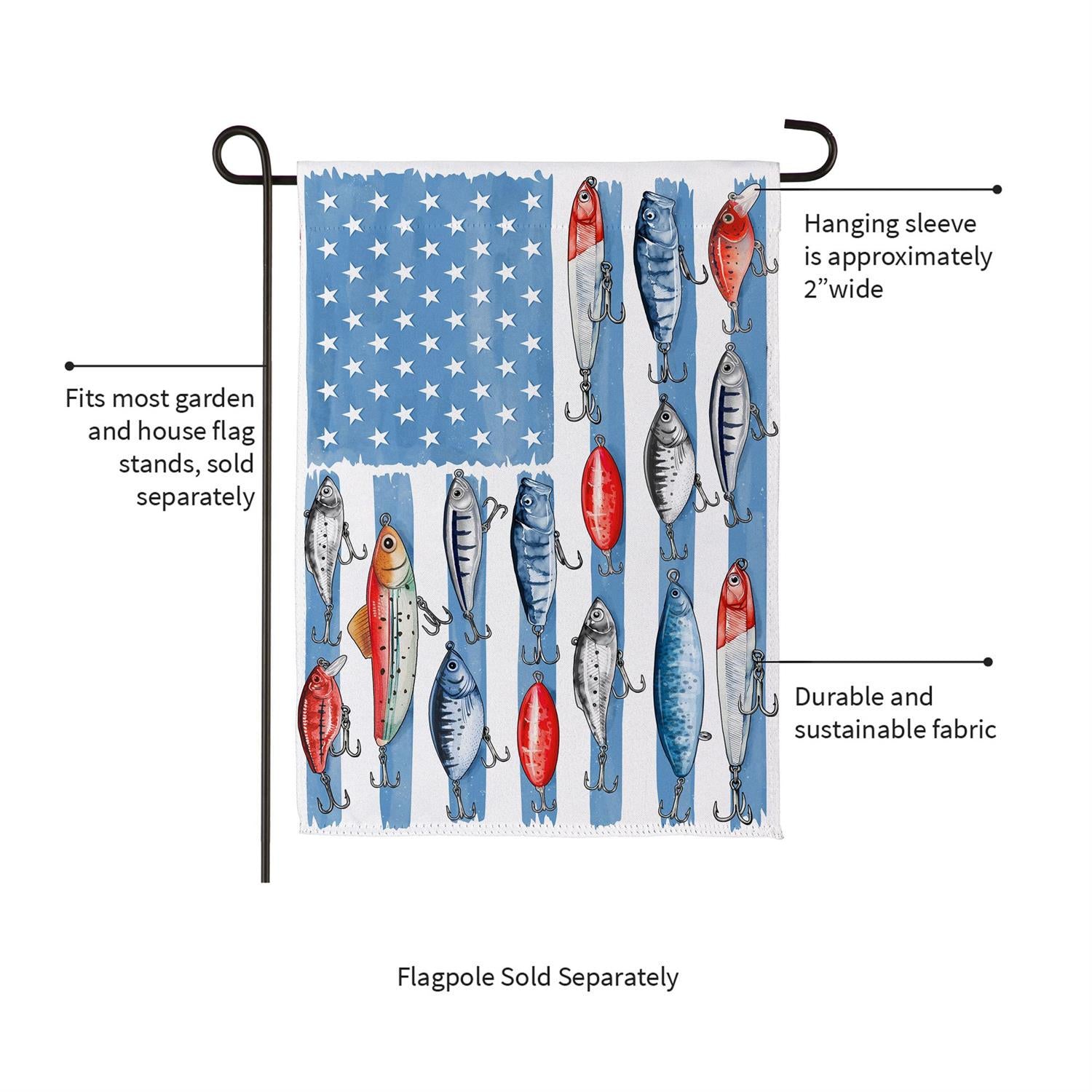 Evergreen Enterprises - Flag Fishing Life