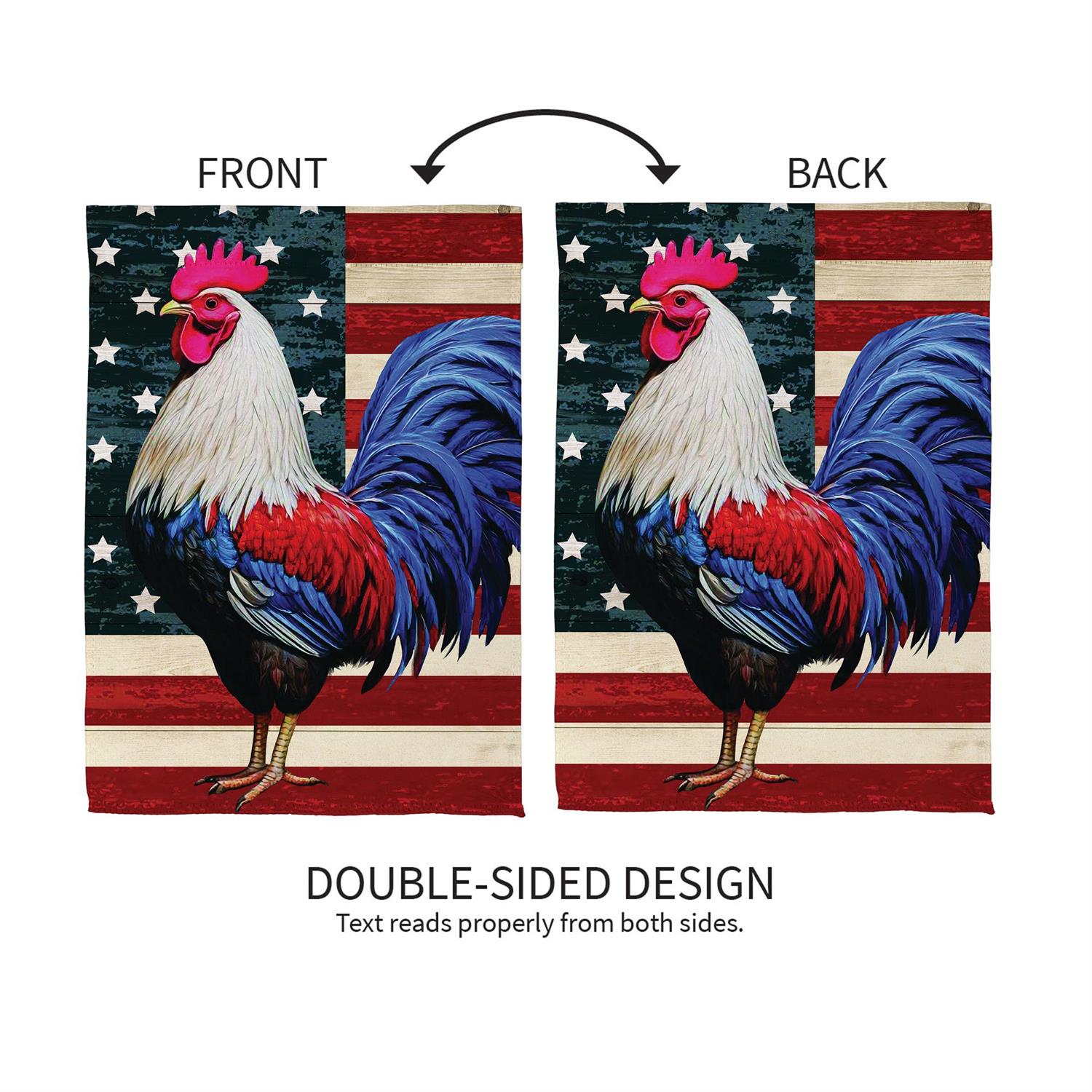 Evergreen Enterprises - Flag All American Rooster