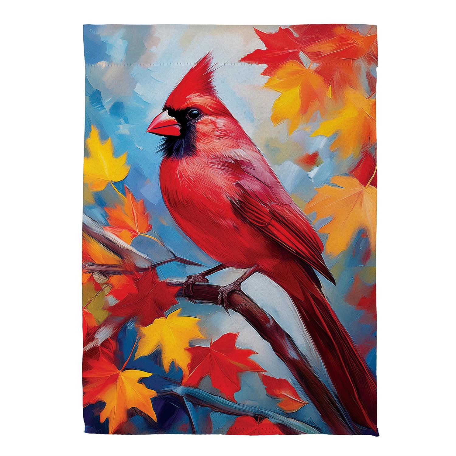Evergreen Enterprises - Flag Colorful Cardinal
