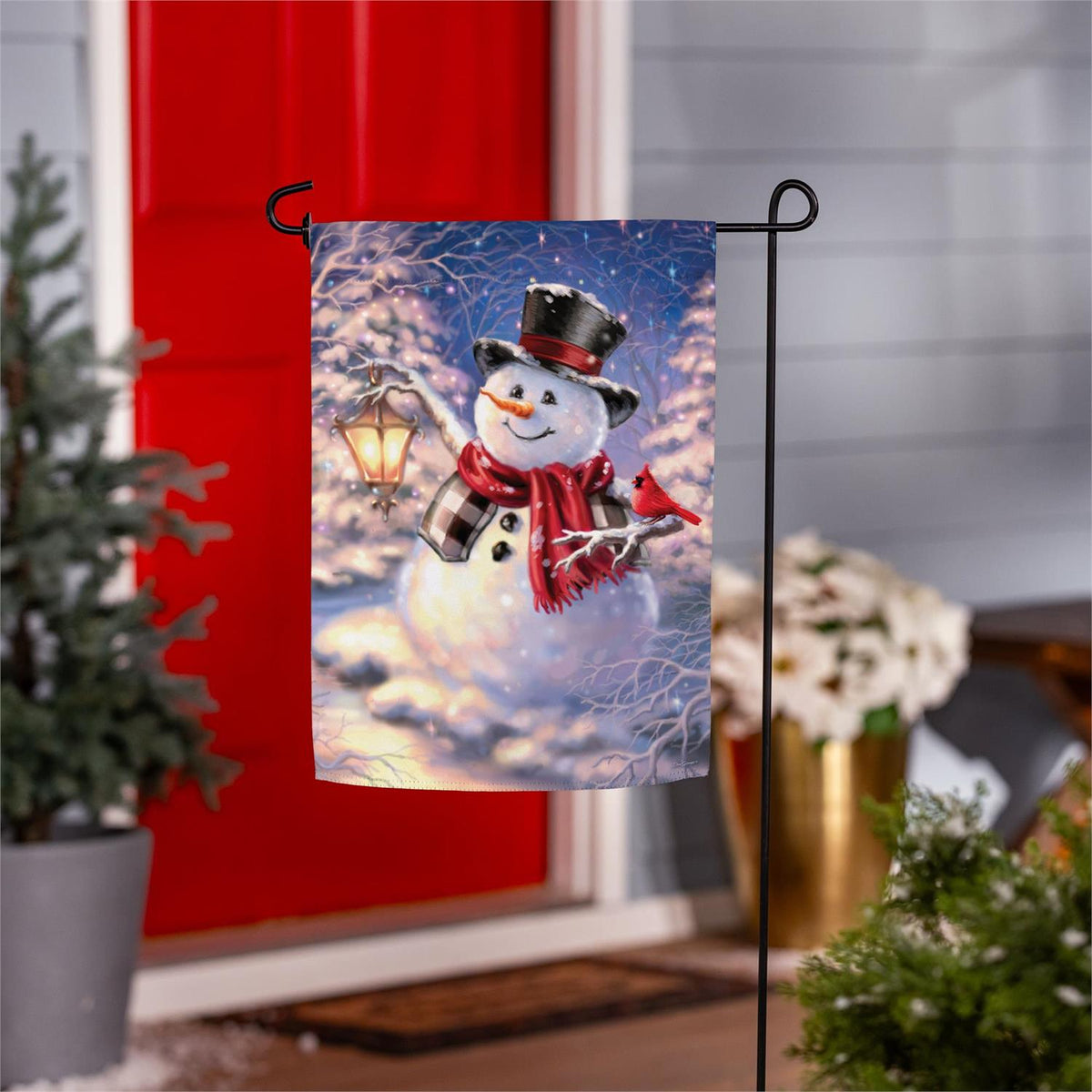 Evergreen Enterprises - Flag Snowman Magic