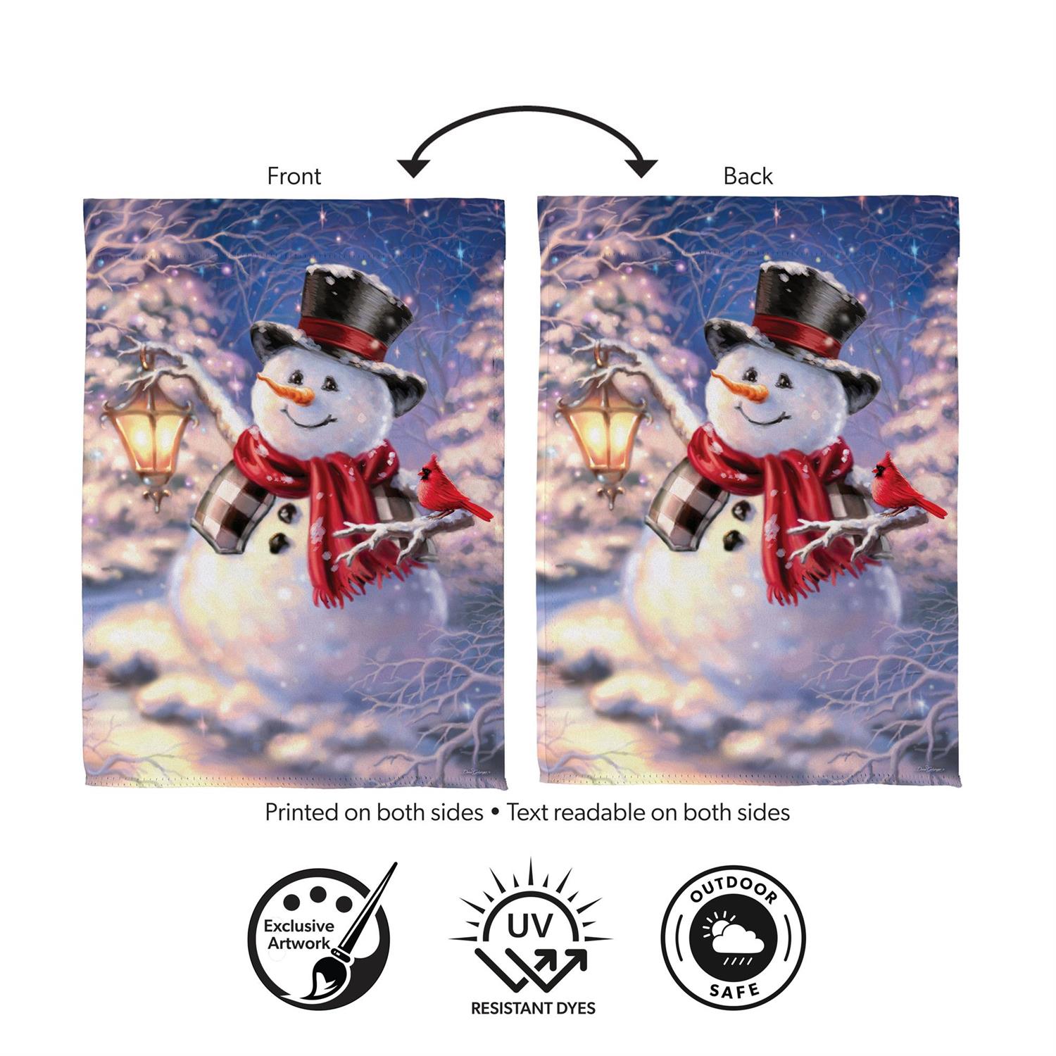 Evergreen Enterprises - Flag Snowman Magic