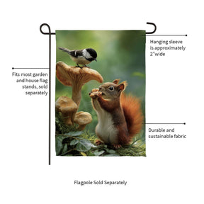 Evergreen Enterprises - Flag Foraging Squirrel