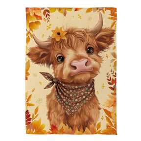 Evergreen Enterprises - Flag Highland Cow