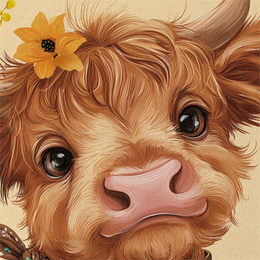 Evergreen Enterprises - Flag Highland Cow