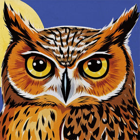 Evergreen Enterprises - Flag Moonlight Owl