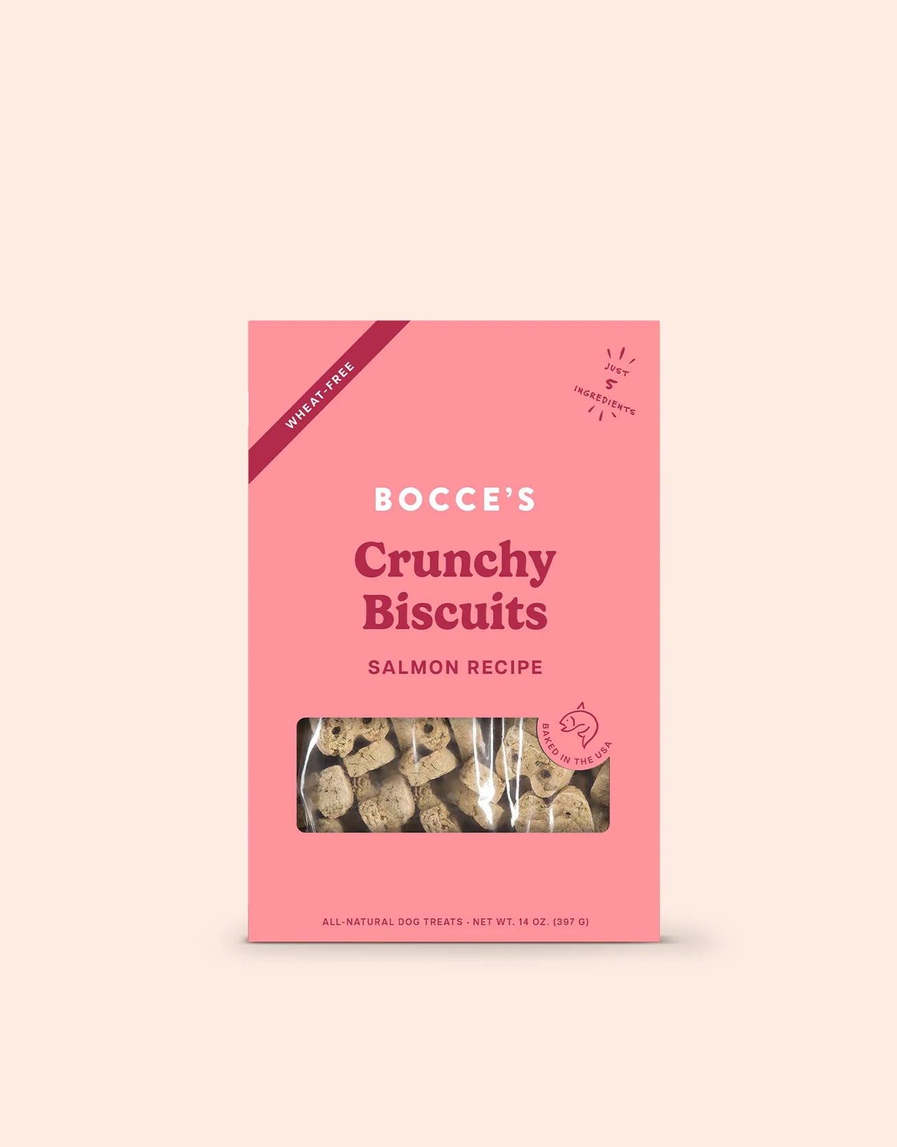 Bocce's Bakery - Salmon Crunchy Dog Treats