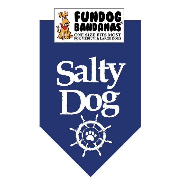 FunDog Bandanas - Dog Bandana Salty Dog