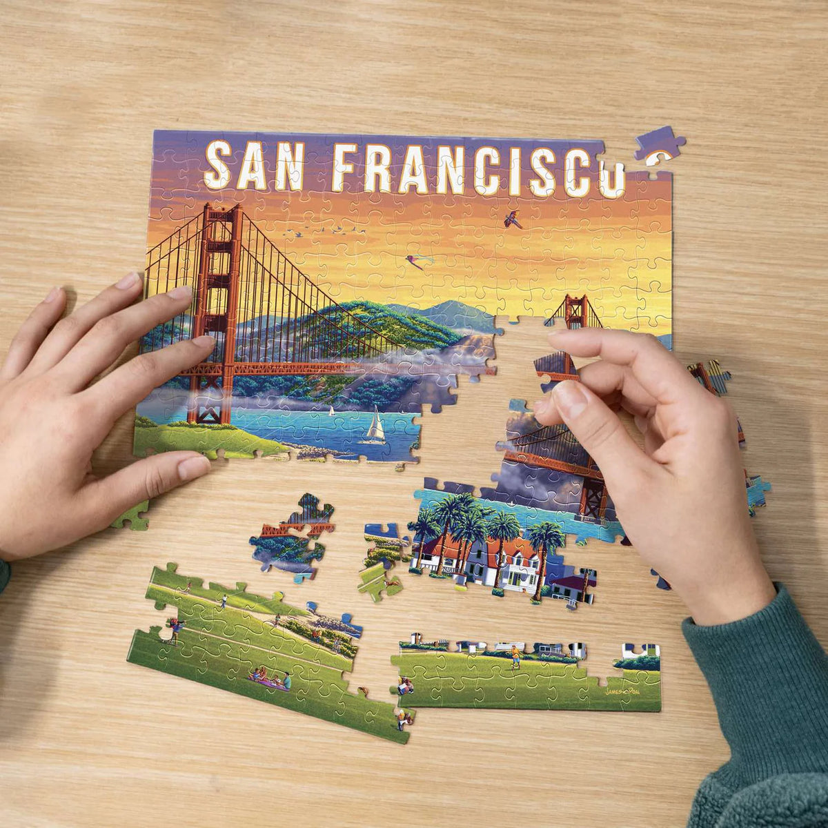 Boardwalk Puzzle Company - Puzzle San Francisco