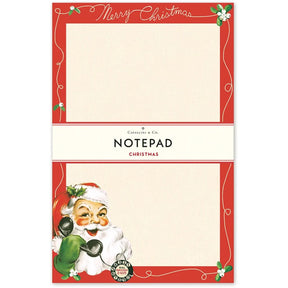 Cavallini Papers & Co - Notepad Santa Claus