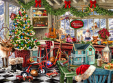 Allied Products-Springbok - Santa's Workshop Puzzle