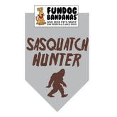 FunDog Bandanas - Dog Bandana SASQUATCH HUNTER