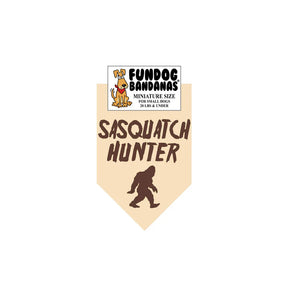 FunDog Bandanas - Dog Bandana SASQUATCH HUNTER