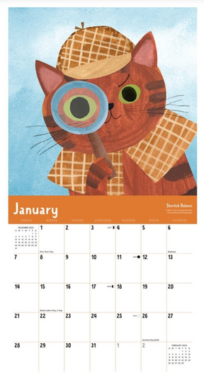 2024 Literary Kitties Calendar