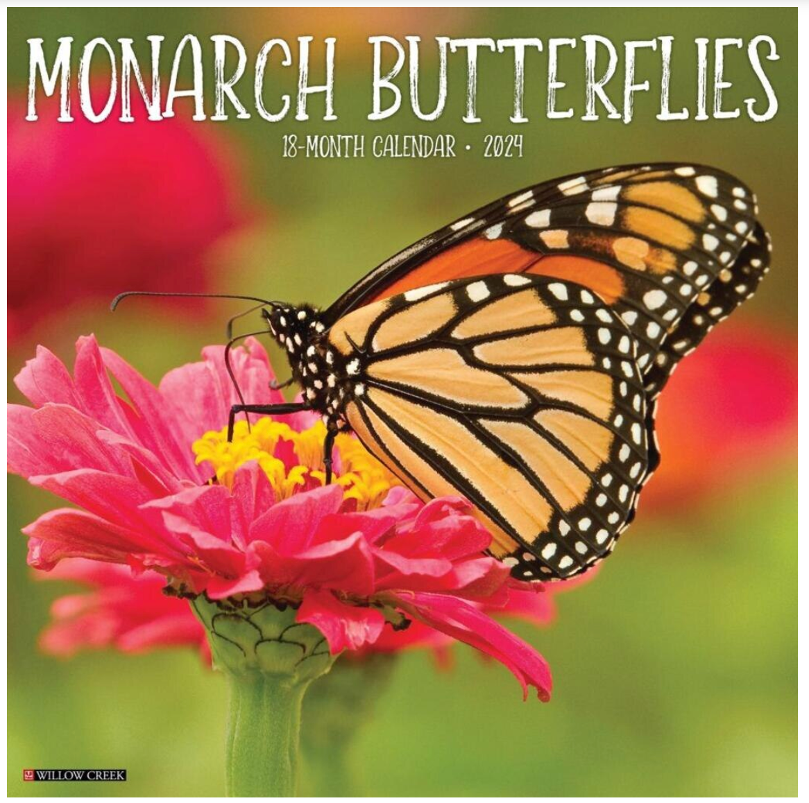 2024 Monarch Butterflies Calendar