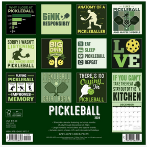 2024 Pickleball Calendar