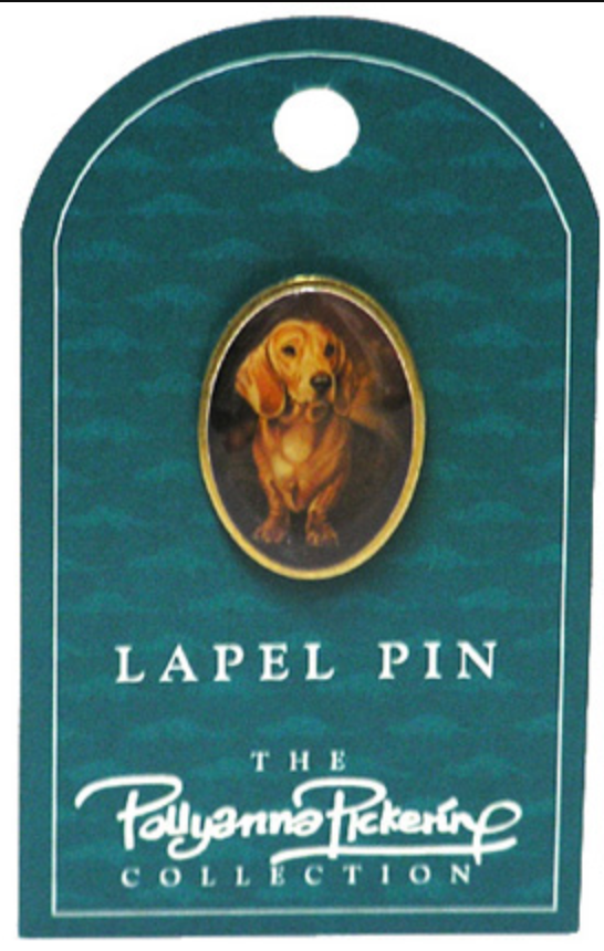 Pollyanne Pickering - Dog Lapel Pin, Dachshund