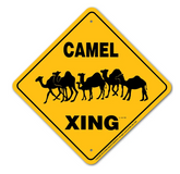 Noble Beasts - Camel X-ing Sign