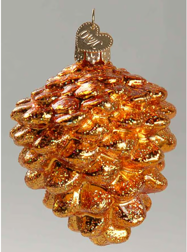 Old World Christmas - Brilliant Pine Cone Ornament