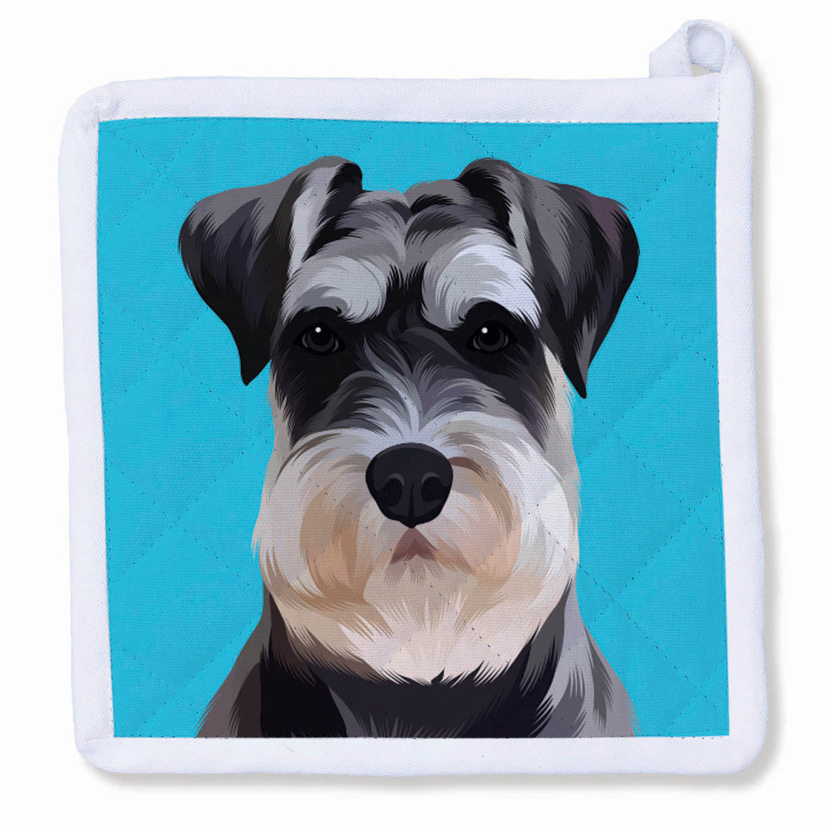Naked Decor - Schnauzer Potholder