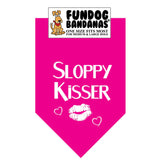 FunDog Bandanas - Dog Bandana Sloppy Kisser