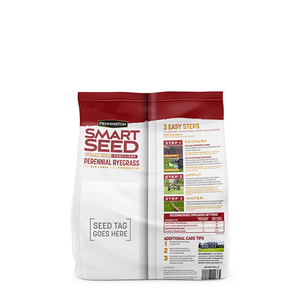 Pennington - Grass Seed Perennial Ryegrass Smart Seed