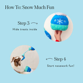 The Foggy Dog - Dog Toy Snow Much Fun Mittens & Hat