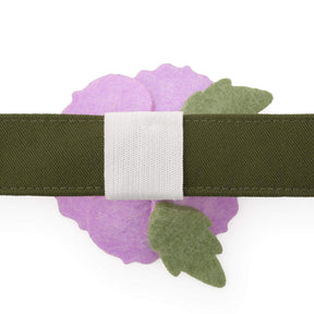 Foggy Dog - Dog Collar Flower Lilac Peony