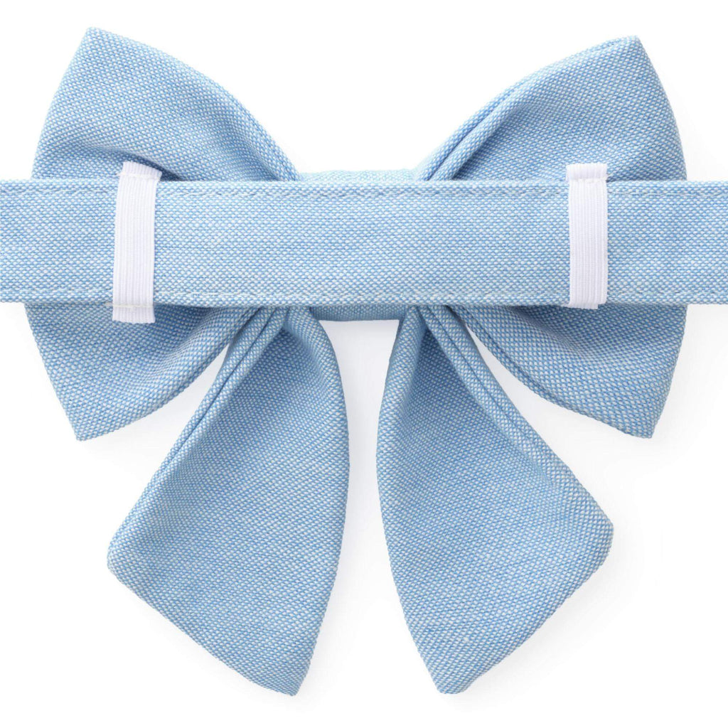 Foggy Dog - Dog Bow Lady Daisy Embroidered