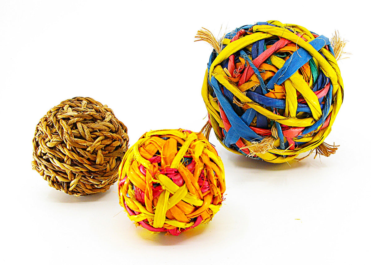 Planet Pleasures - String Ball Foot Bird Toy