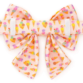 Lady Dog Bow Sundae Funday