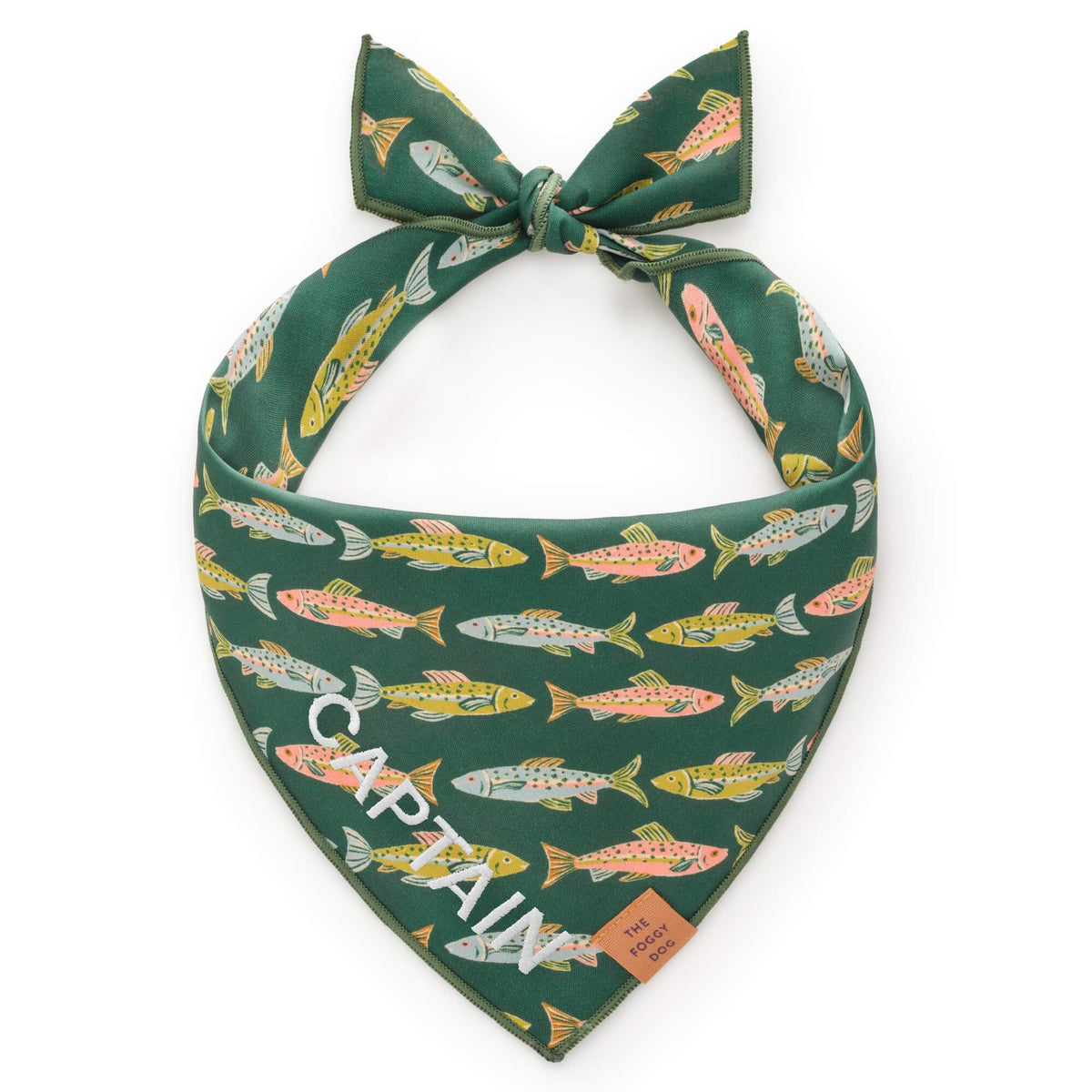 The Foggy Dog - Bandana Dog Gone Fishing