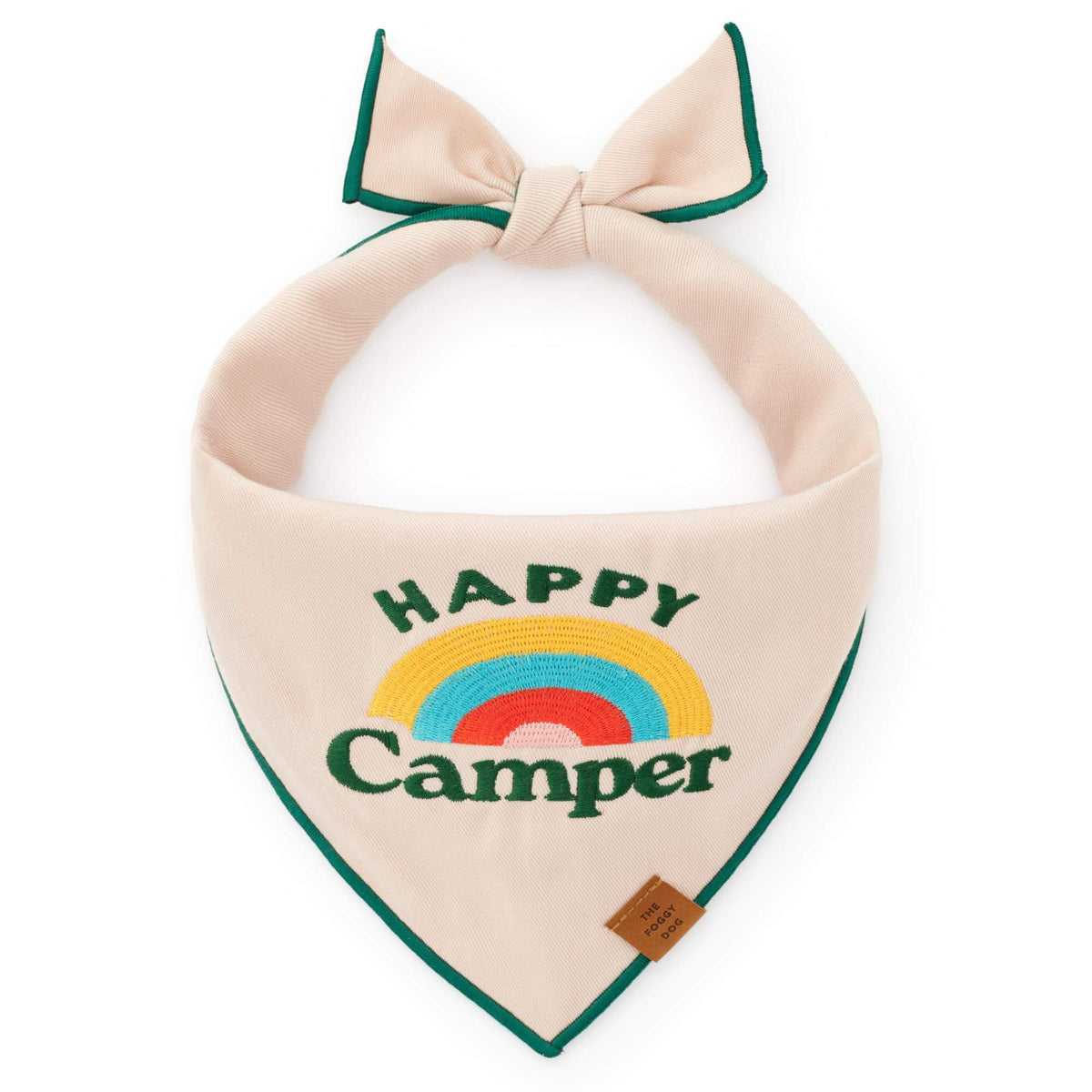 The Fogy Dog - Bandana Dog Embroidered Happy Camper