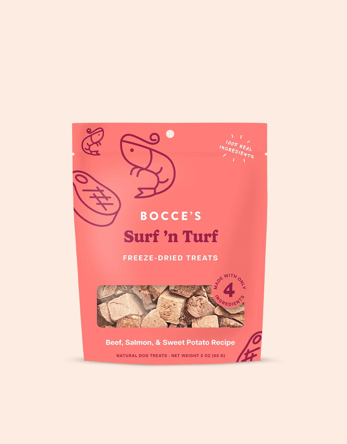 Bocce's Bakery - Surf & Turf Freeze Dried