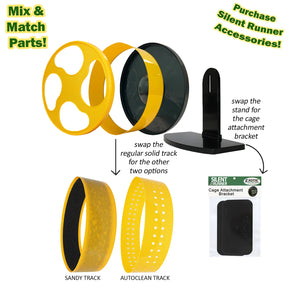Exotic Nutrition - Silent Runner Yellow Wheel + Stand