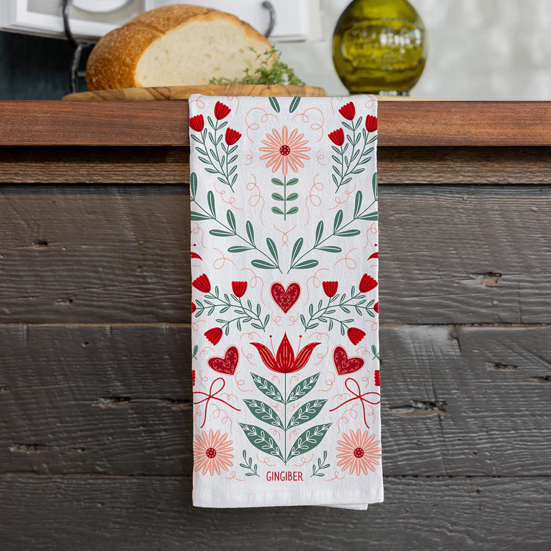 Gingiber - Tea Towel Sweetheart Cotton
