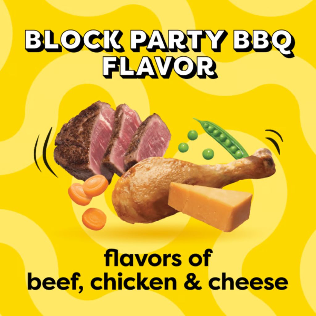 Cat Food Block Party BBQ Flavor