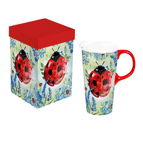 Ceramic Cup Ladybug