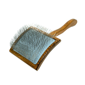 Kika USA - Ergonomic Wooden Slicker Brush