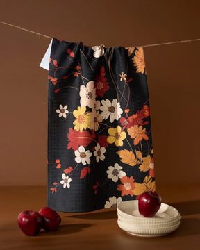 Geometry - Tea Towel Autumn Whispers